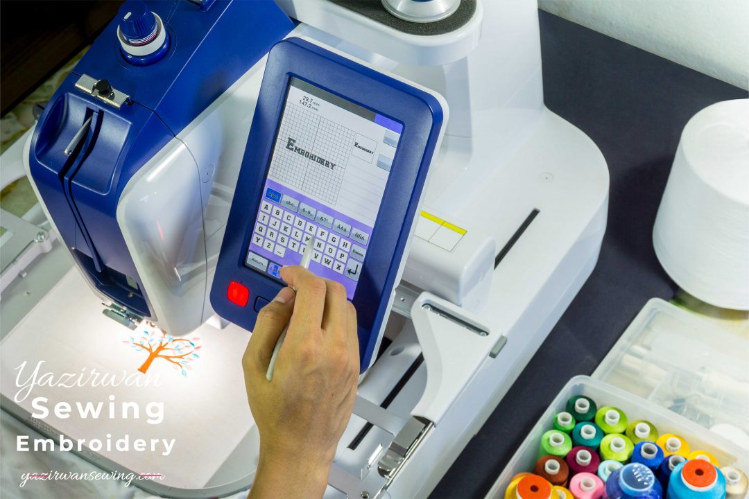 Brother 6 Needle Embroidery Machine